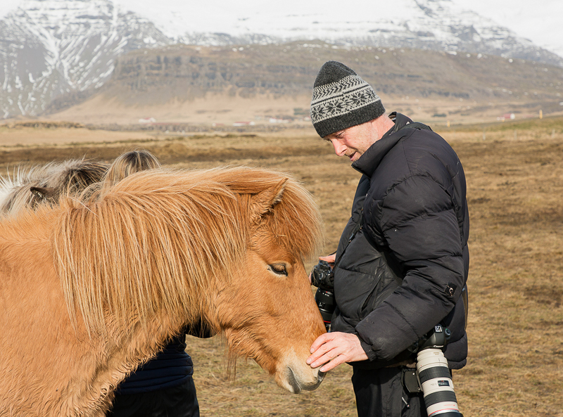 Tim and horse