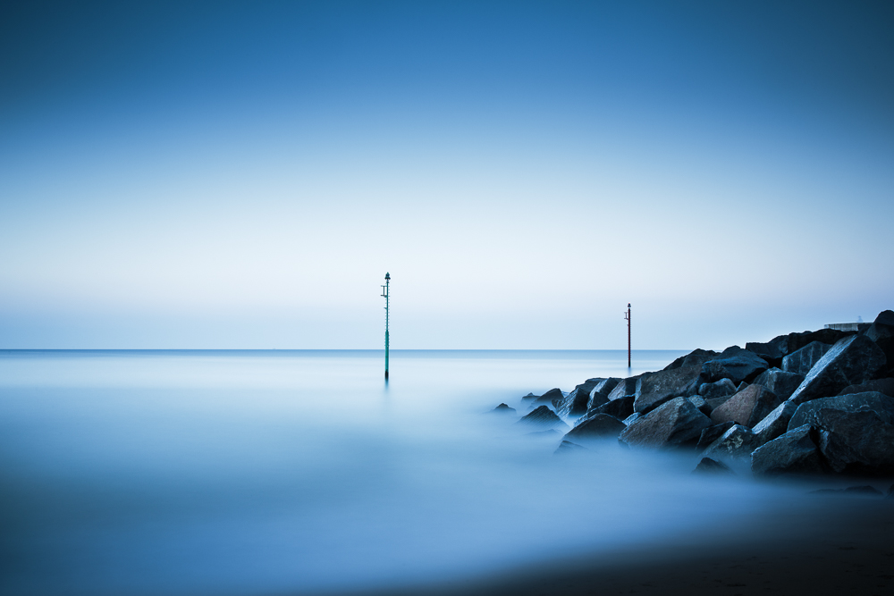 Blue Dawn on West Beach Dorset